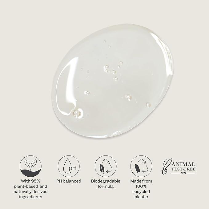 Renpure Castor Oil & Moringa Shampoo, Plant-Based - Curl Enhancing - For Moisturized, Manageable & Smooth Curls - With Castor & Moringa Seed Oil - For Wavy To Curly Hair - 24 Fl Oz