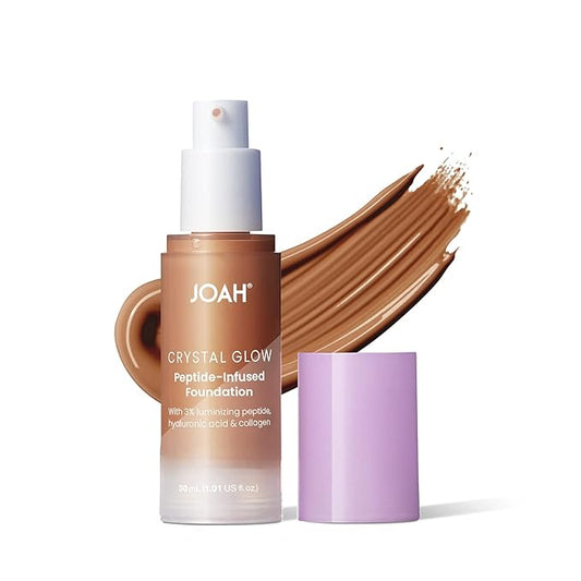 JOAH Peptide Infused Foundation, 2-1 Korean Face Makeup 1.01 Oz