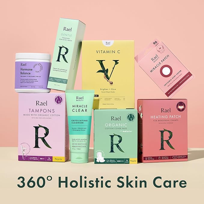 Rael Miracle Clear Cleansing Balm – Makeup Remover, Twist-Up Face Cleanser, Double Cleanse, Non-Comedogenic, with Rice Bran & Jojoba Oils, Vegan, Korean Skin Care, All Skin Types (1.69 fl oz)