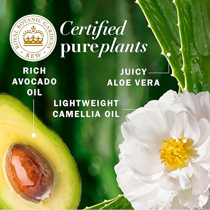 Herbal Essences Avocado Oil Sulfate Free Shampoo, Hair Repair, 13.5 Fl Oz, with Certified Camellia Oil and Aloe Vera, For All Hair Types, Especially Damaged Hair